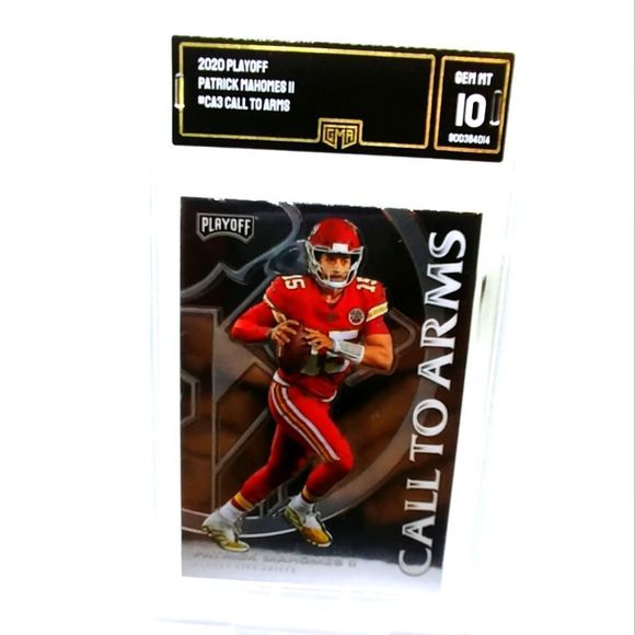 2020 PLAYOFF PATRICK MAHOMES II CALL TO ARMS # CA-3 - Picture 3 of 6